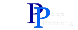 peters plattsättning logga